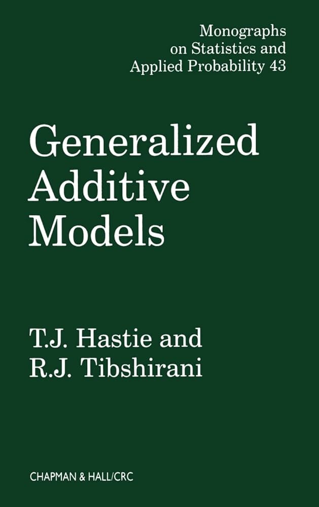 Amazon.com: Generalized Additive Models (Chapman & Hall/CRC